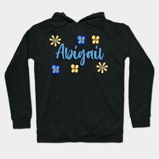 Top 10 best personalised gifts 2022  - Abigail - personalised,personalized name cursive with summertime daisies. Abigail Hoodie